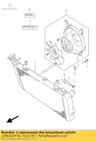 1780002F00, Suzuki, assy de ventilateur, radiat suzuki tl 1000 1997 1998 1999 2000 2001, Nouveau