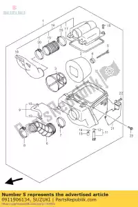 suzuki 0911906134 bullone - Il fondo