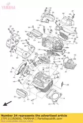 Qui puoi ordinare copertura 4 da Yamaha , con numero parte 1TP1111R0000: