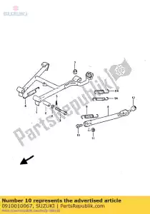 suzuki 0910010067 ?ruba 10x30 - Dół