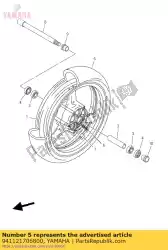 band (120/70 zr17 mc 58w d252f van Yamaha, met onderdeel nummer 941121706800, bestel je hier online: