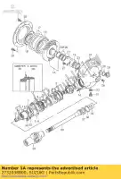 2732038B00, Suzuki, engrenage, transmission finale suzuki c vl vs 1400 1500 1987 1988 1989 1990 1991 1992 1993 1994 1995 1996 1997 1998 1999 2000 2001 2002 2003 2004 2005 2006 2007 2008 2009, Nouveau