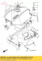 3CV241100002, Yamaha, depósito de combustible comp. yamaha fj 1200, Nuevo