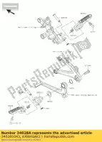 340280343, Kawasaki, step, rh zx1000nff kawasaki h2 h2r 1000 2015 2016, Nowy