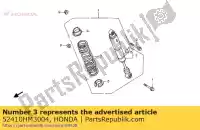 52410HM3004, Honda, amortisseur comp., arrière honda trx300ex fourtrax sporttrax sportrax 300 , Nouveau