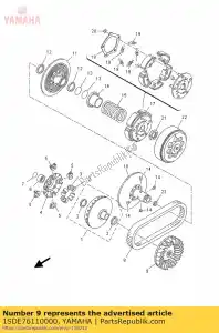 yamaha 1SDE76110000 schijf, primaire fi - Onderkant