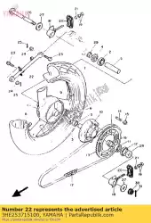 Aqui você pode pedir o barra, tensão em Yamaha , com o número da peça 3HE253715100: