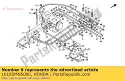 Ici, vous pouvez commander le aucune description disponible pour le moment auprès de Honda , avec le numéro de pièce 16185MN5000: