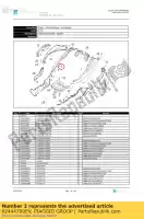 62444700EV, Piaggio Group, Painel lateral direito     , Novo