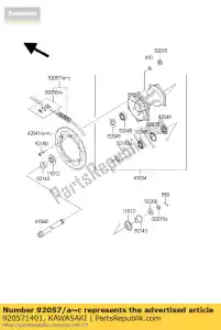 Kawasaki 920571401 corrente, unidade, ek520sr-o - Lado inferior