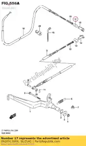 suzuki 0920913006 pin - Bottom side