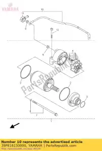 yamaha 39P818150000 cable, motor de arranque - Lado inferior