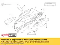 AP8138942, Piaggio Group, Air intake aprilia rs 250, New