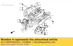 Aqui você pode pedir o tampa, tampa do radiador * r232 * em Honda , com o número da peça 61130HP5600ZC: