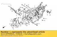 42313MM8000, Honda, colletto, rr. gancio motore honda vt 1100 1988 1994 1995, Nuovo