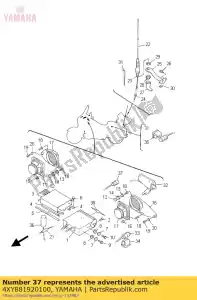 yamaha 4XY881920100 cord, extension - Bottom side