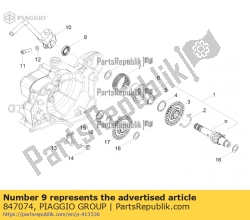 Aprilia 847074, Po??czenie, OEM: Aprilia 847074