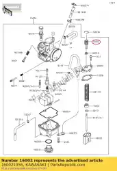 Here you can order the adjuster-cable from Kawasaki, with part number 160021056: