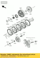 130870039, Kawasaki, moyeu-embrayage kawasaki ninja r ex250 k 250r 250 , Nouveau