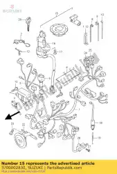 Ici, vous pouvez commander le ensemble de serrure auprès de Suzuki , avec le numéro de pièce 3700002830: