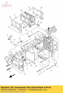 yamaha 5PS857900000 zespó? termosensora - Dół