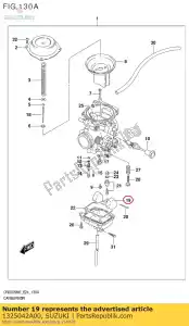 Suzuki 1325042A00 flotador - Lado inferior