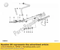 Ici, vous pouvez commander le manchon d'écartement auprès de BMW , avec le numéro de pièce 13531460414: