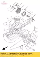 27SF474W0000, Yamaha, Assist,grip 2 yamaha dt fz sr tdm xt xtz xv xvs yb ybr 125 250 535 600 650 750 850 1100 1989 1994 1995 1996 1997 1999 2008 2014, New