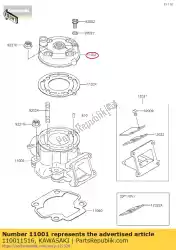 Qui puoi ordinare testata kx65-a1 da Kawasaki , con numero parte 110011516: