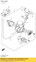 1571031G01, Suzuki, injecteur assy suzuki lt a700x kingquad 4x4 a750x axi limited a750xz a750xpz a750xpvzv a750xvz lta750xp lta750x 700 750 , Nouveau