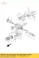 5GJ114162000, Yamaha, rodamiento plano, cigüeñal 1 yamaha  xp xp500, 5gj1, 115gj-300e6 xp500, 5gj5, 1a5gj-300e6 xp500, 5gj9, 1b5gj-300e4 xp500, 5vu1, 1c5vu-300e2 500 530 2001 2002 2003 2004 2005 2006 2007 2008 2009 2010 2011 2013 2014 2015 2016 2017 2018 2019, Nuevo