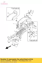 Ici, vous pouvez commander le sceau 2 auprès de Yamaha , avec le numéro de pièce 2UJ217350000: