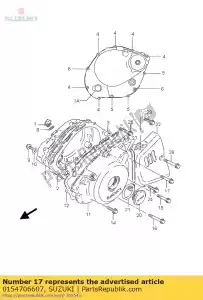 suzuki 0154706607 bullone - Il fondo