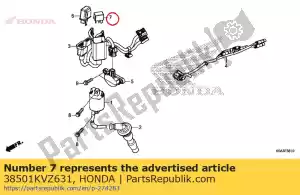 honda 38501KVZ631 relé assy., potencia (micro iso 4p) (mitsuba) - Lado inferior