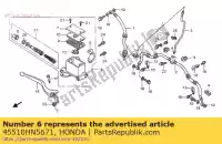 45510HN5671, Honda, cylinder sub assy., fr. master honda trx 350 2000 2001 2002 2003, New