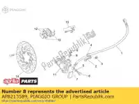 AP8213589, Piaggio Group, válvula de sangria de ar aprilia derbi  atlantic classic climber etx habana leonardo mojito mojito custom mx pegaso rally rambla red rose rs rx scarabeo sonic sport city sport city cube sport city street tuareg 50 100 125 150 200 240 250 280 300 400 492 500 650 1987 1988 1989 199, Novo