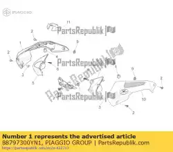 Here you can order the rh air duct. Black from Piaggio Group, with part number 88797300YN1: