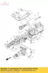 Qui puoi ordinare fascetta assemblata da Yamaha , con numero parte 904507200300: