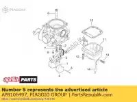 AP8106497, Piaggio Group, ko?ek aprilia  leonardo pegaso 125 150 650 1996 1997 1998 1999 2000 2001 2002 2003 2004, Nowy