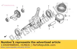 Here you can order the crankshaft comp. From Honda, with part number 13000HN8B40: