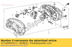 Aquí puede pedir medidor de peine de Honda , con el número de pieza 37100MAT611: