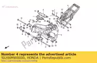 50200MW0000, Honda, geen beschrijving beschikbaar op dit moment honda cbr 900 1992 1993, Nieuw