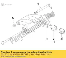 Tutaj możesz zamówić bum od Piaggio Group , z numerem części 601631: