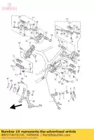 4BP274610100, Yamaha, footrest yamaha tdr xj 125 600 900 1992 1993 1994 1995 1996 1997 1998 1999 2000 2001 2002, New