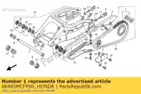 06405MCFP00, Honda, kettingset, aandrijving d honda vtr  sp2 fire storm f cbr fireblade rr sp1 cbr900rr vtr1000sp 1000 900 , Nieuw