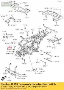 kawasaki 92033Y026 pier?cie? zatrzaskowy kvf300ccf - Dół