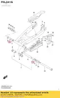 6125114D00, Suzuki, spacer,swg brg suzuki  dr xf 250 350 650 1997 1998 1999 2000 2001 2017 2018 2019, New