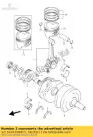 1216444100025, Suzuki, metaal, krukpen suzuki gs gsx 400 450 500 1985 1986 1987 1988 1989 1990 1991 1992 1993 1994 1995 1996, Nieuw