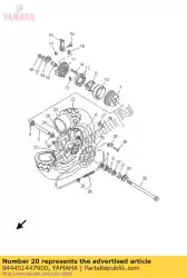 Tutaj możesz zamówić obr? Cz (2jl) od Yamaha , z numerem części 944451447900: