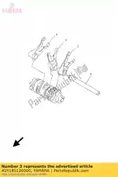 Qui puoi ordinare forcella, maiusc 2 da Yamaha , con numero parte 4GY185120000: